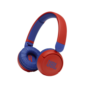 JBL Jr310BT - Red - Kids Wireless on-ear headphones - Hero